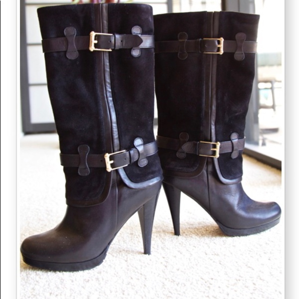 Cole Haan Nike Air Kennedy buckle boots